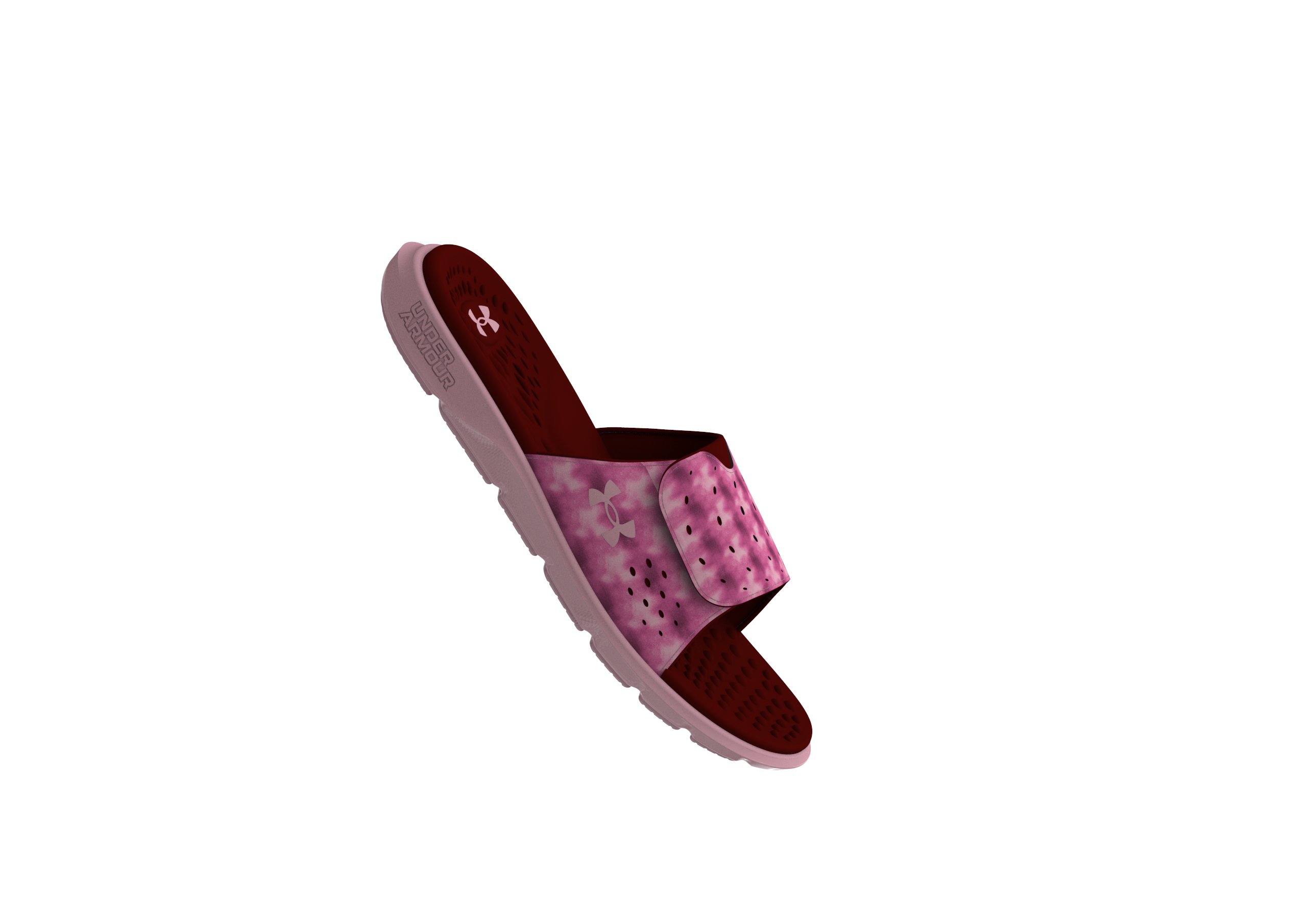 UA Ignite Pro Graphic Strap Women's Slides 12