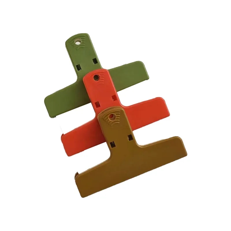 Plastic Magnetic Binder Food Snack Sealer Clip 6