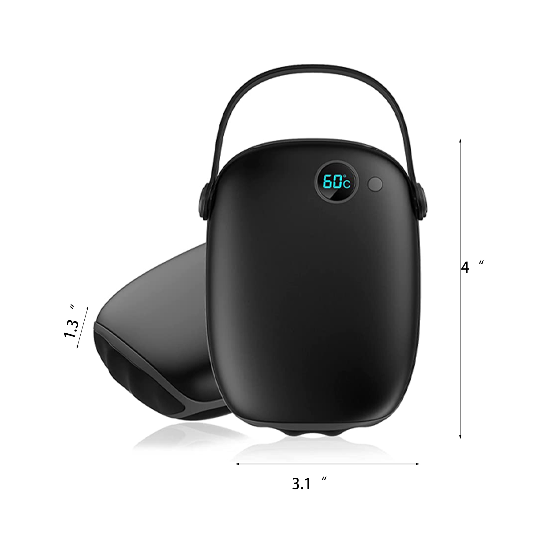 10000mAh Belt Handle 2-in-1 Hand Warmer Charging Bank 2