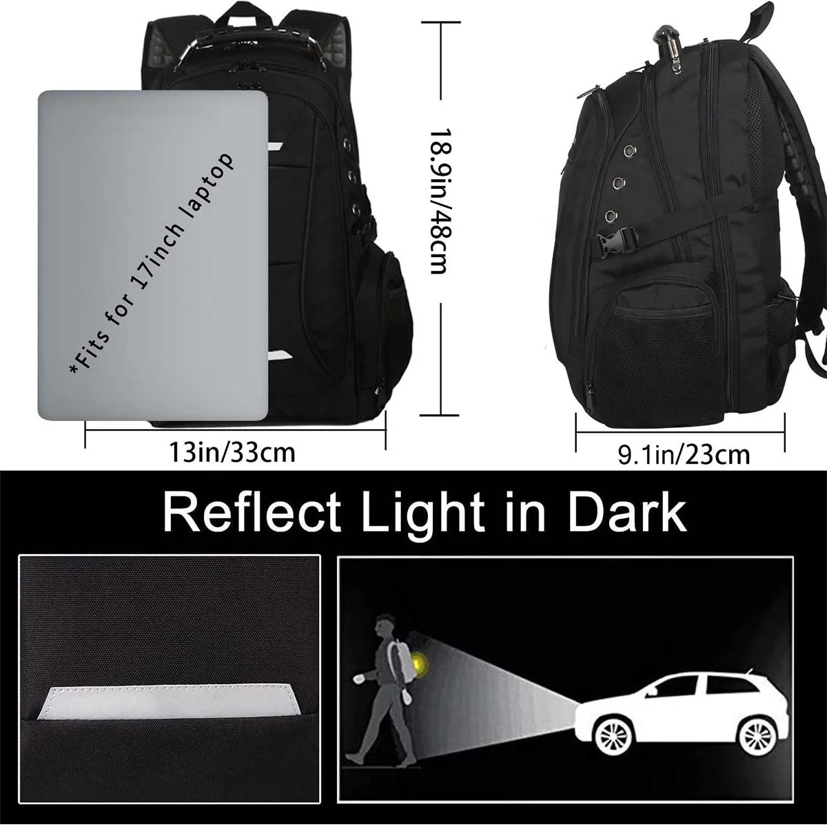 40L Large Capacity Premium Multi-purpose Waterproof Backpack 5