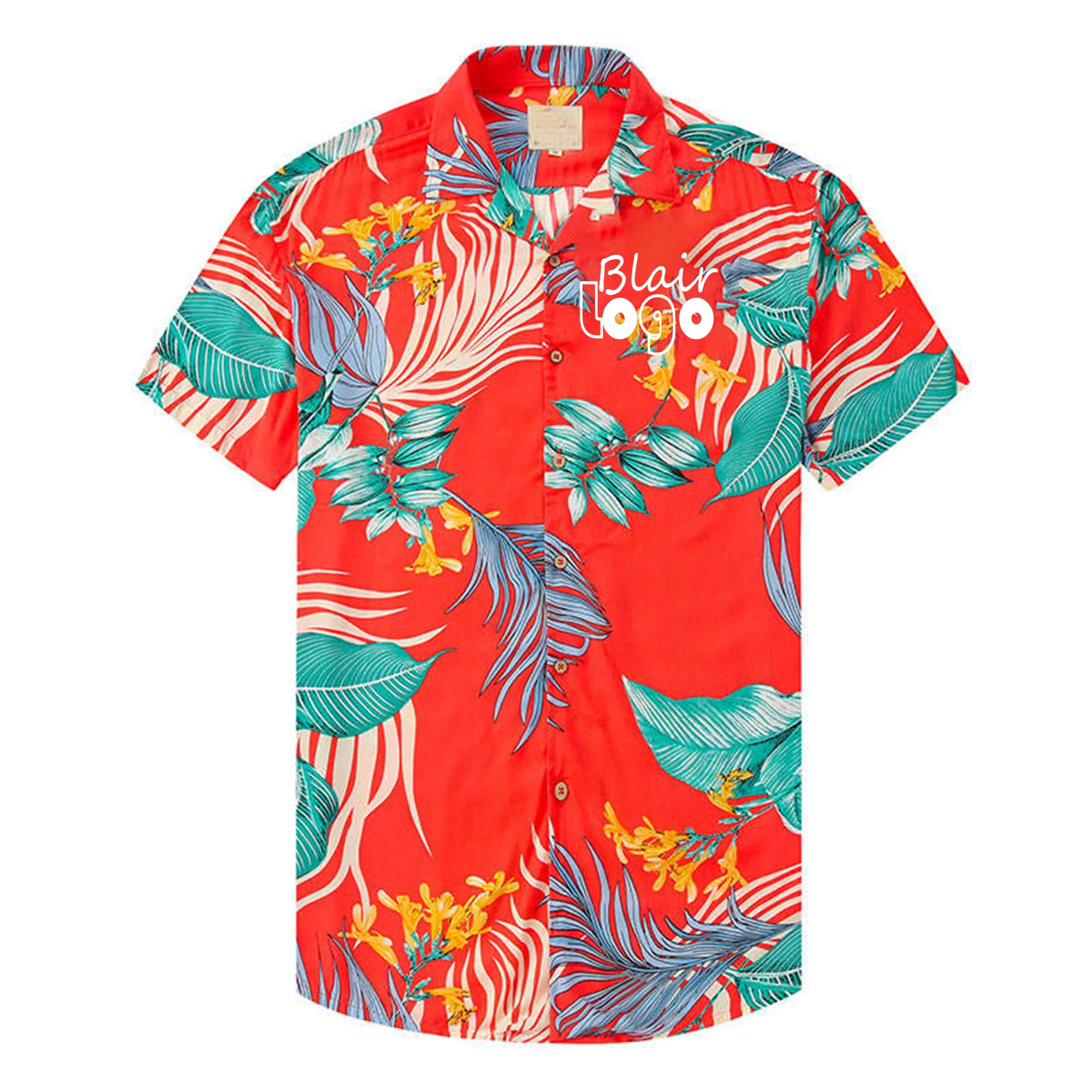 Hawaiian Shirt Short Sleeved 5