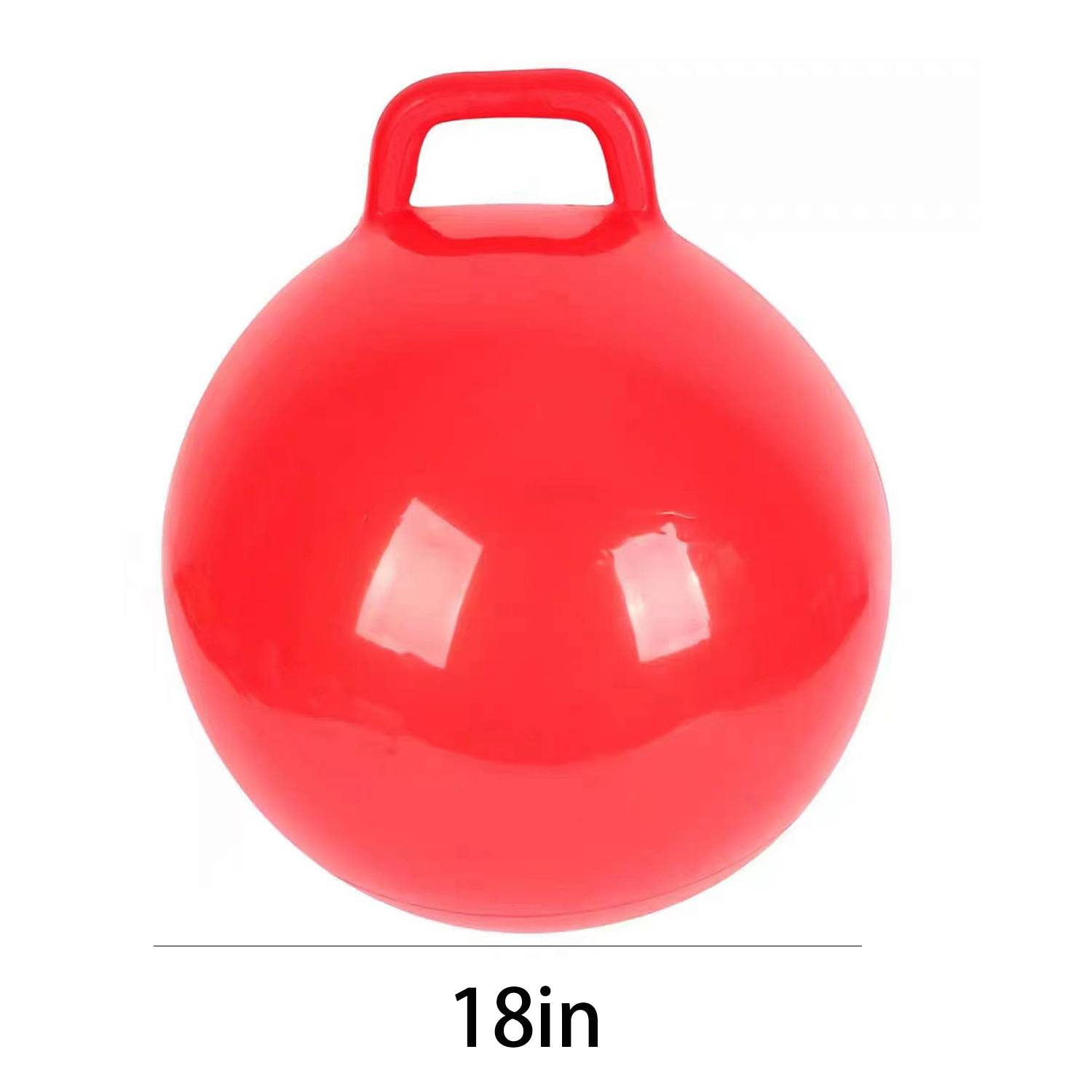 18 Inch Kids Thickened PVC Handle Hopper Ball 4