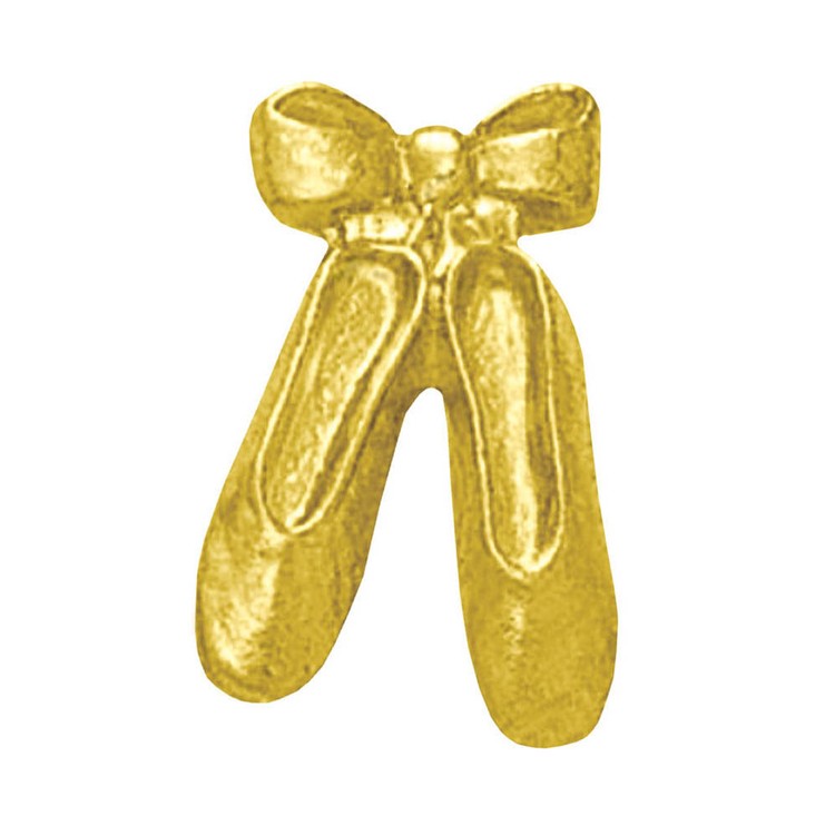 Ballet Bright Gold Chenille Lapel Pin
