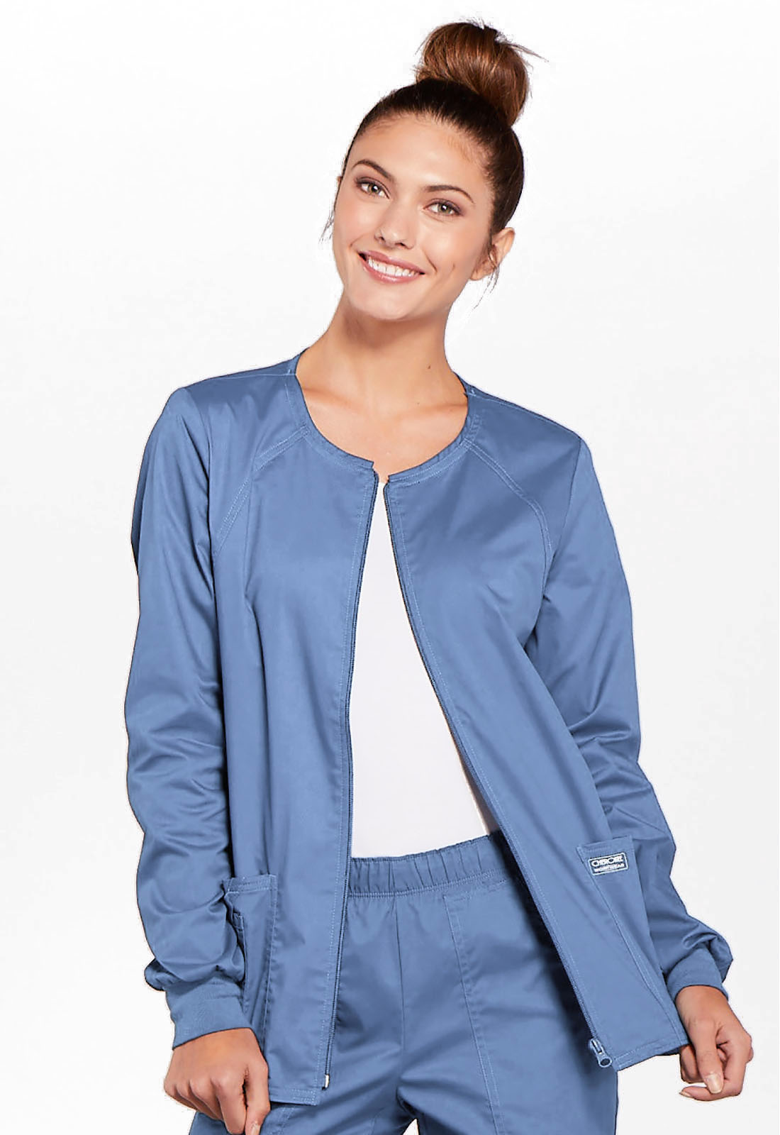 Cherokee - Workwear Core Stretch - Zip Front 13