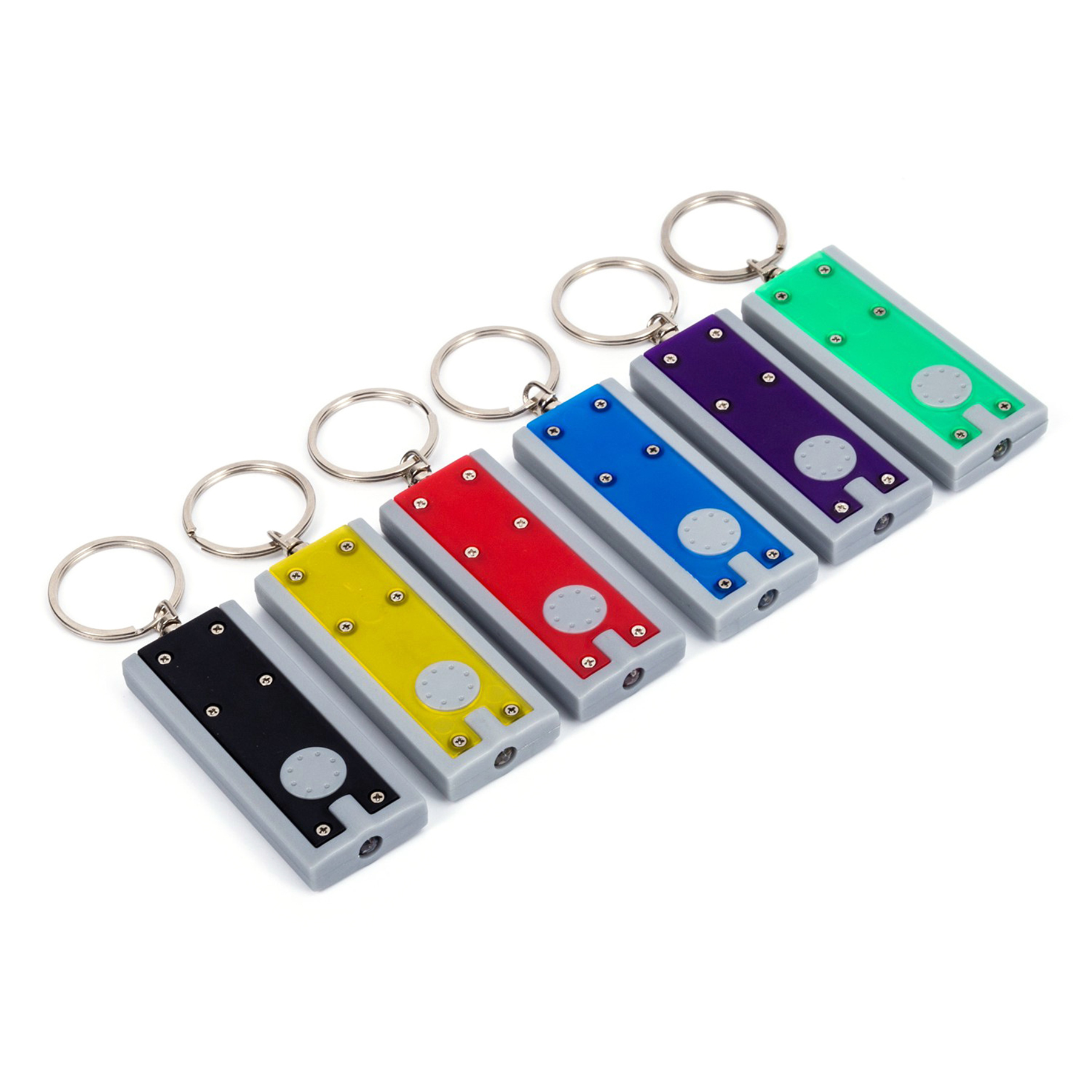 Mini LED Keychains Tiny Light Torch Flashlight 3