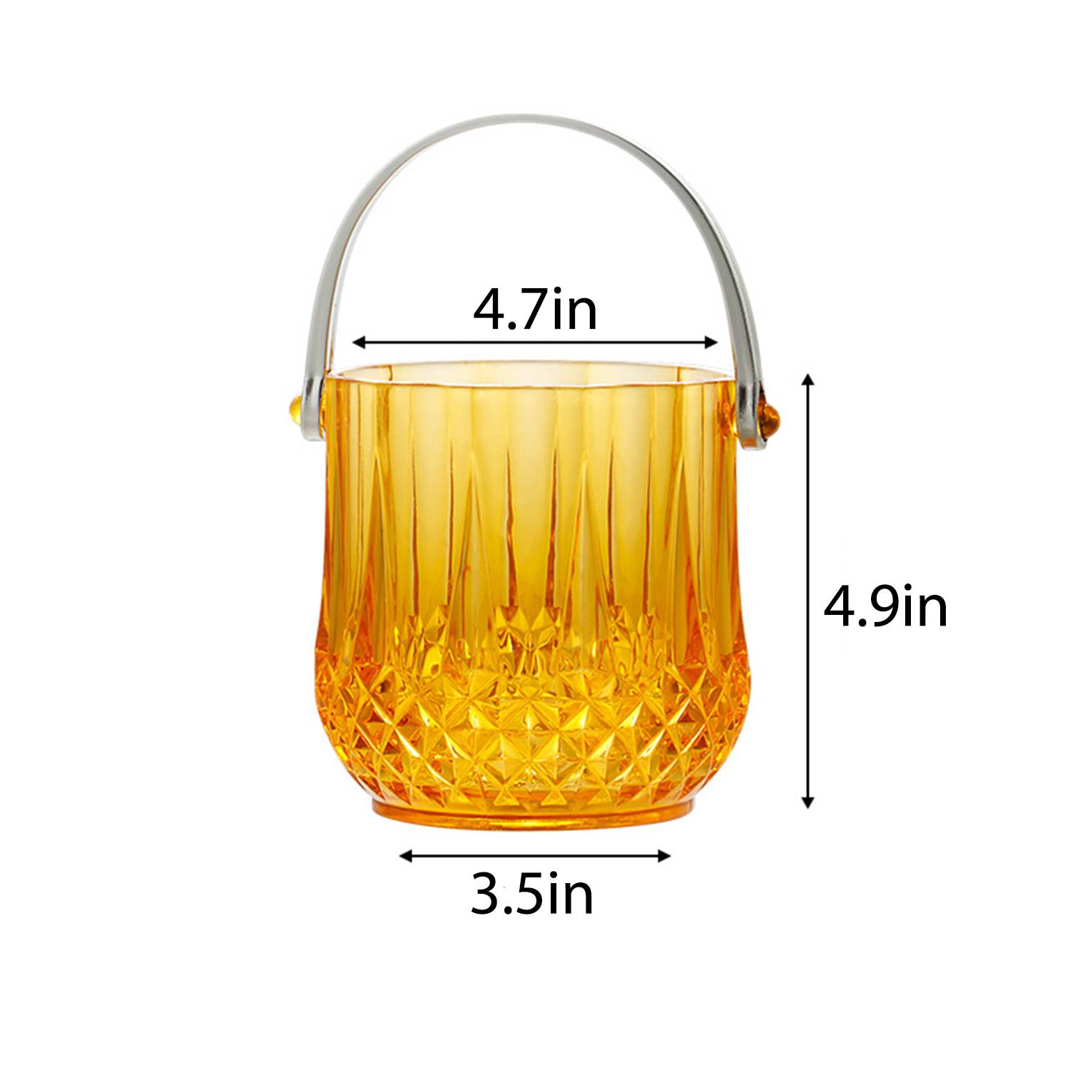 40Oz Plastic Ice Basket 1