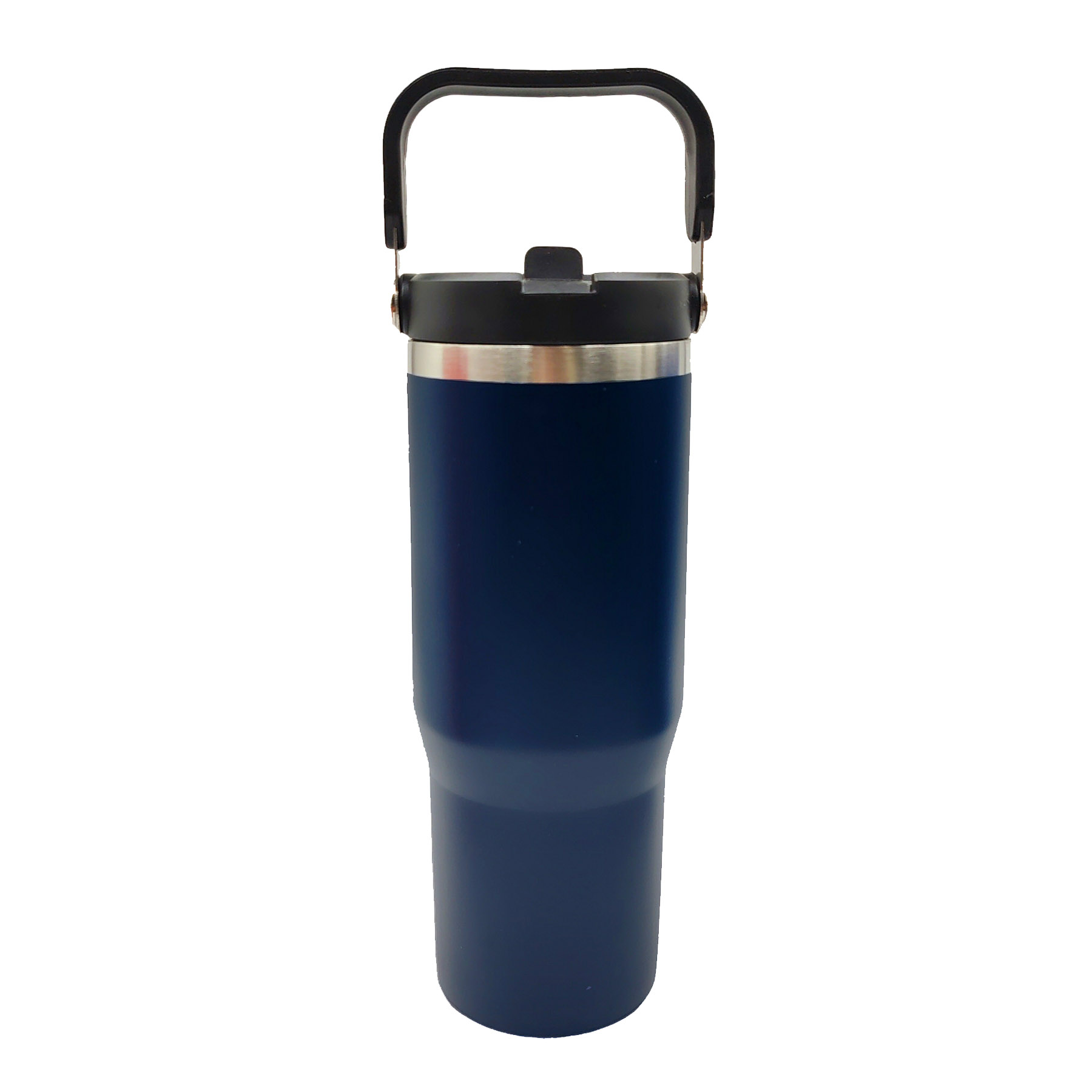 30 oz. Stainless Steel Insulated Mug with Handle and Built-In Straw 9