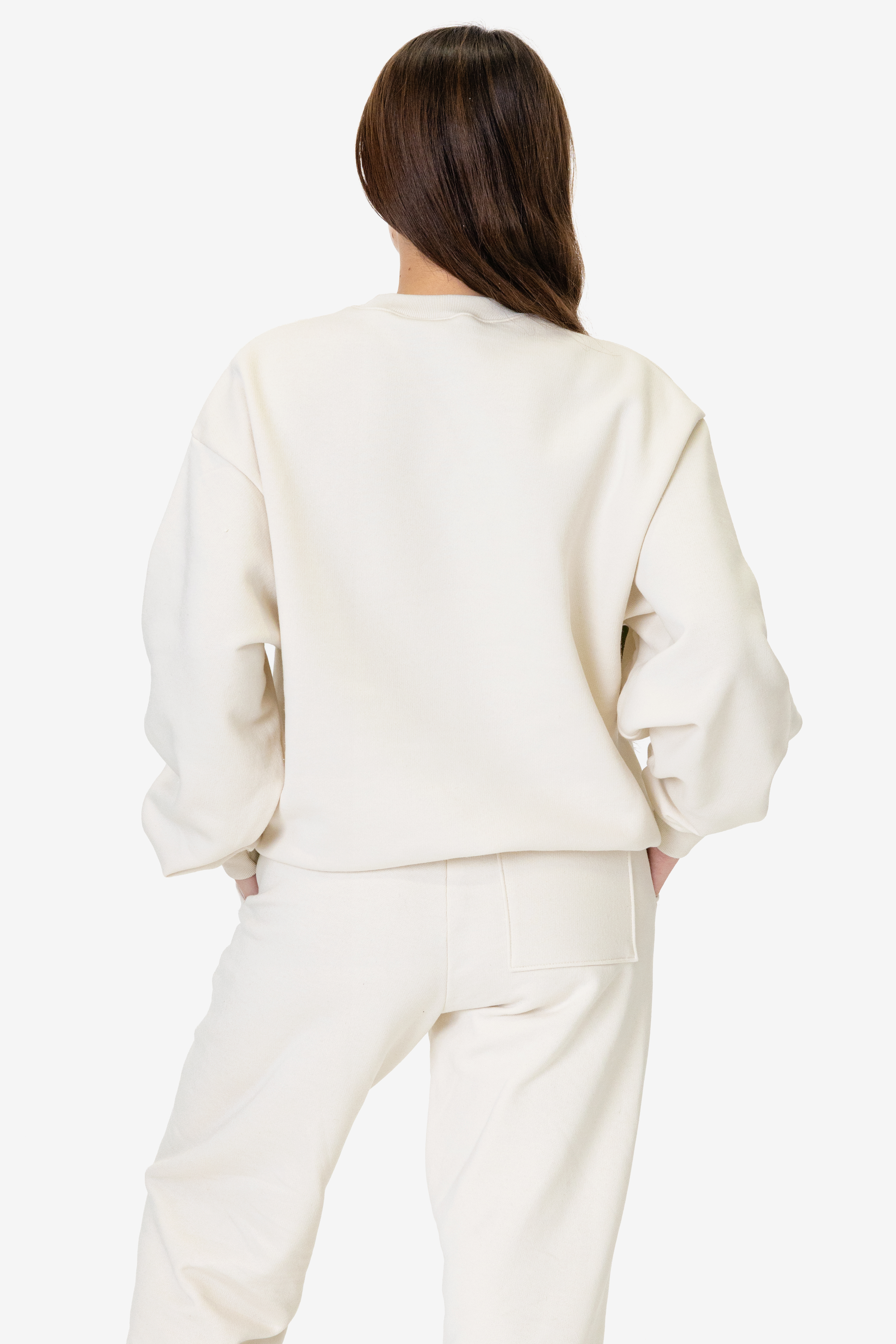 10 OZ MID-WEIGHT POLY COTTON FLEECE WIDE CREW 13