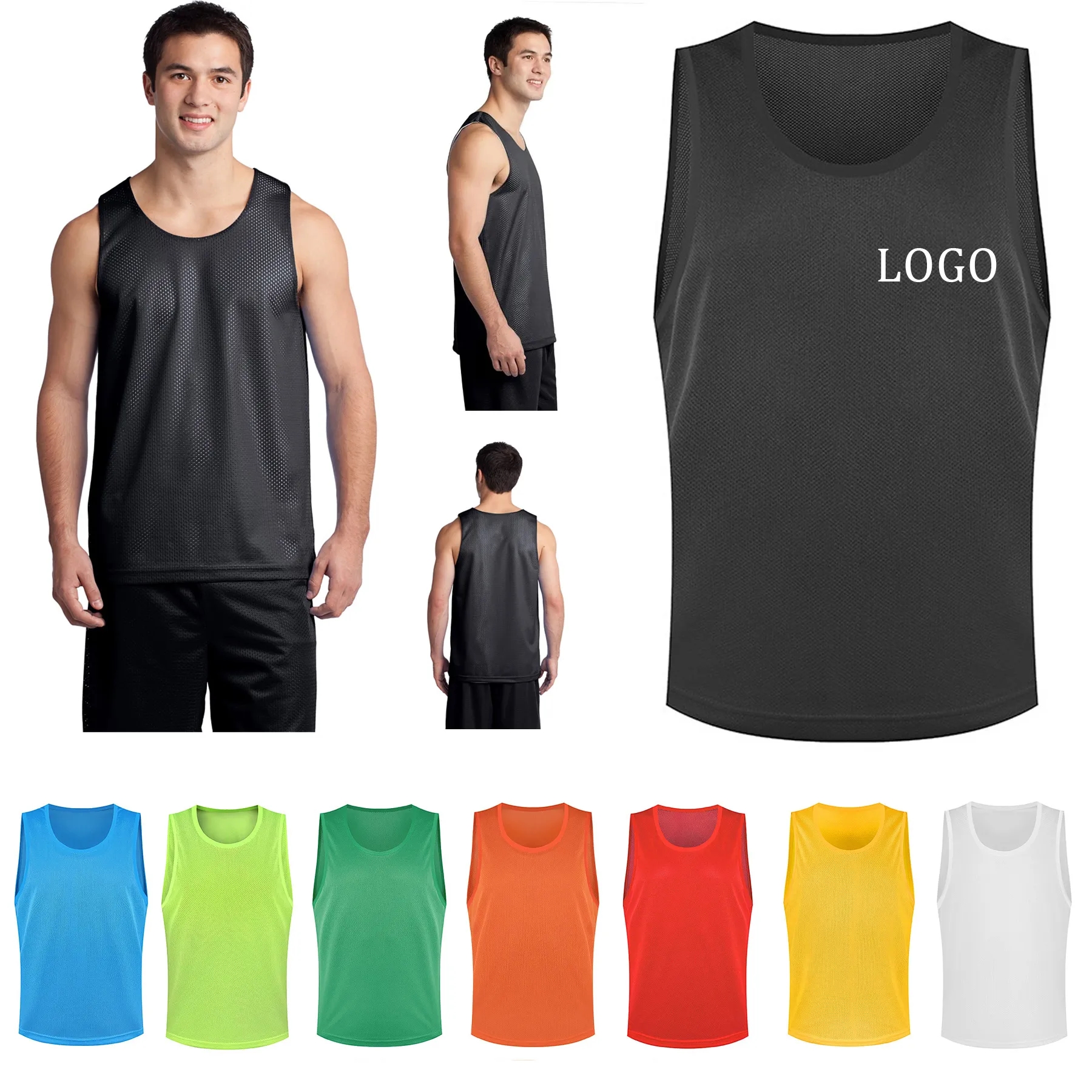Classic Men Mesh Reversible Tank 2