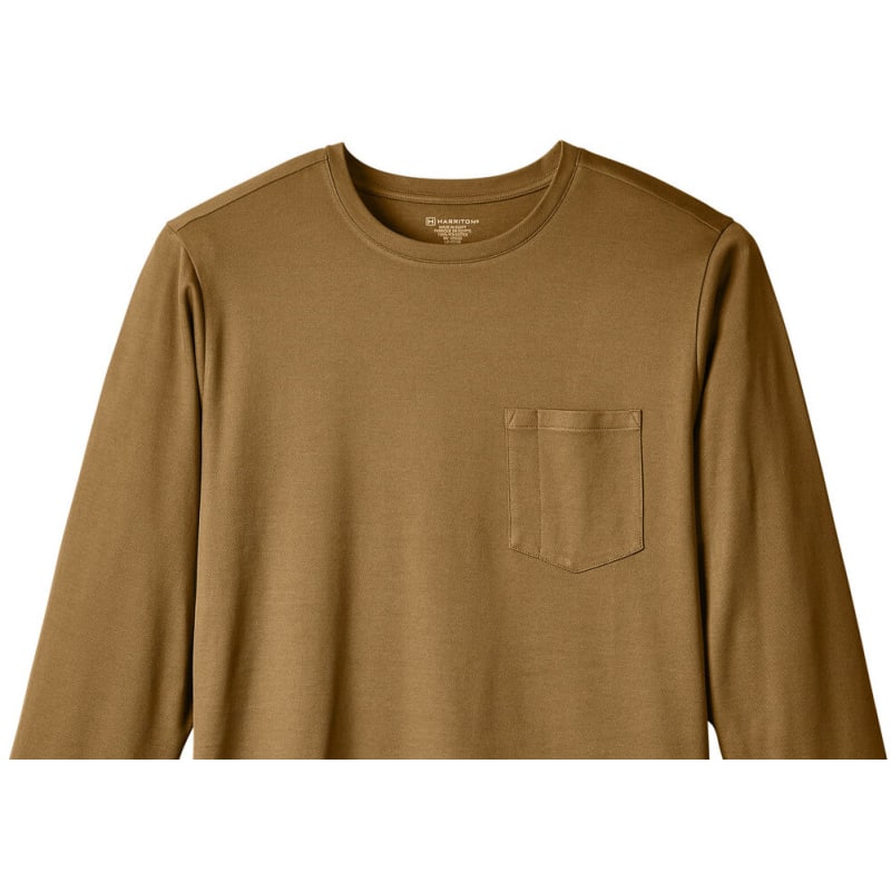 Harriton Unisex Charge Snag And Soil Protect Long-Sleeve T-Shirt 26