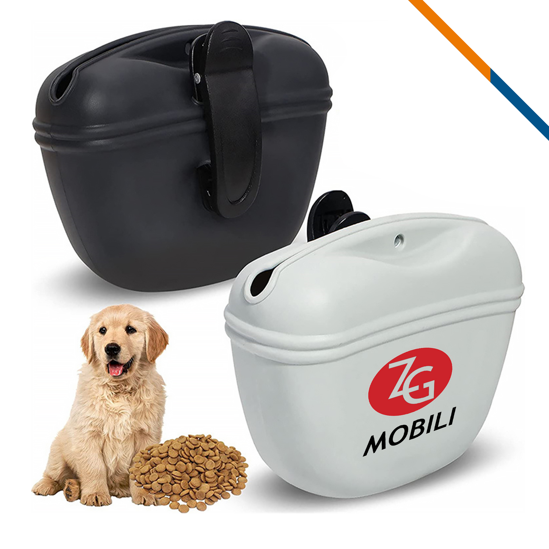 PawSnap Silicone Portable Pet Treat Pouch 9