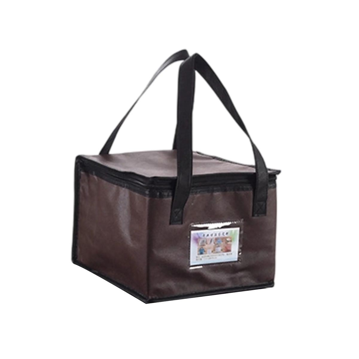 Customizable Insulated Lunch Bag 11" x 11" x 7.1" for Eco-Friendly Use 6