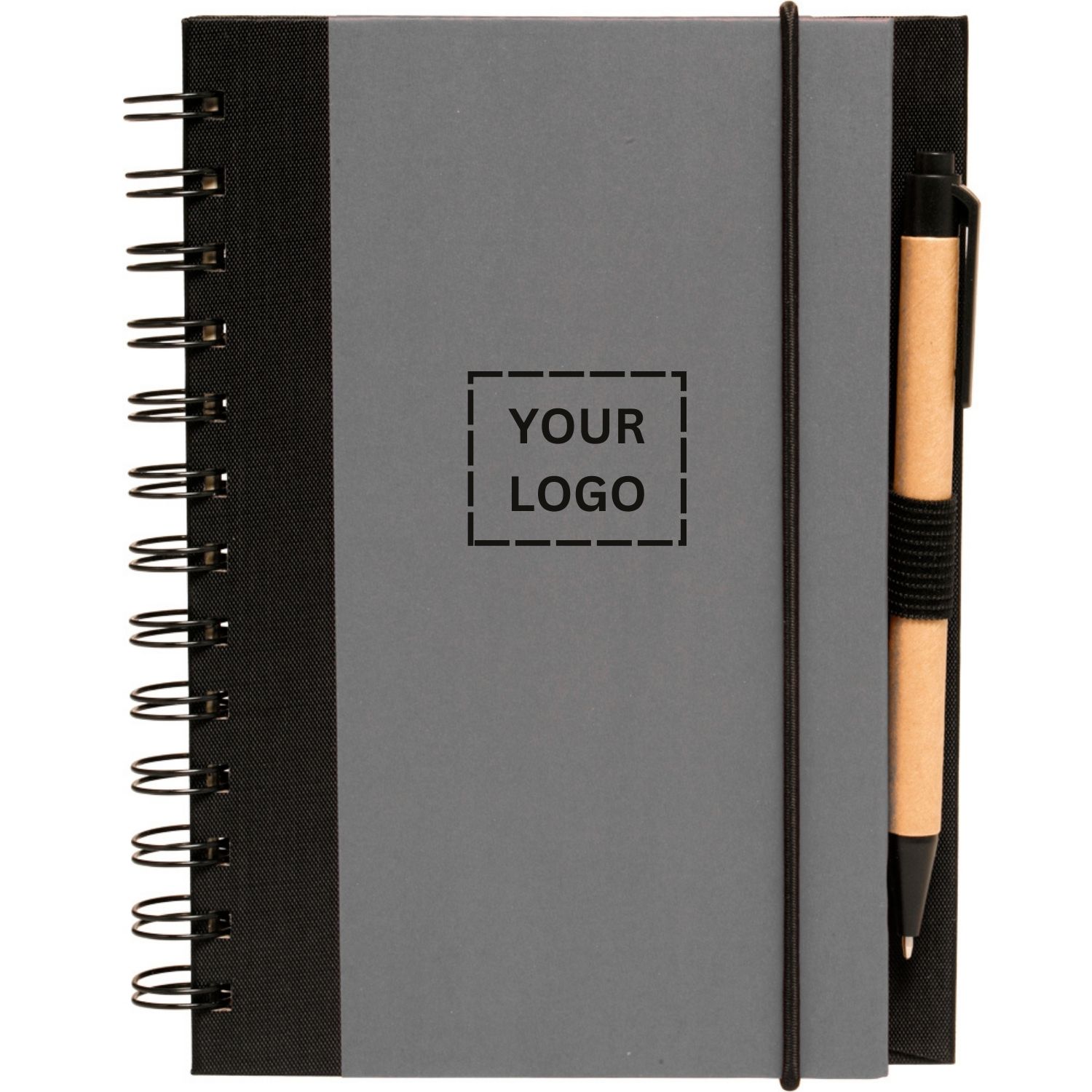 Eco Spiral Notebook with Pen 4