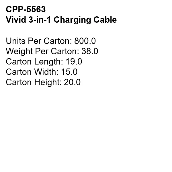 VIVID 3-IN-1 CHARGING CABLE 5