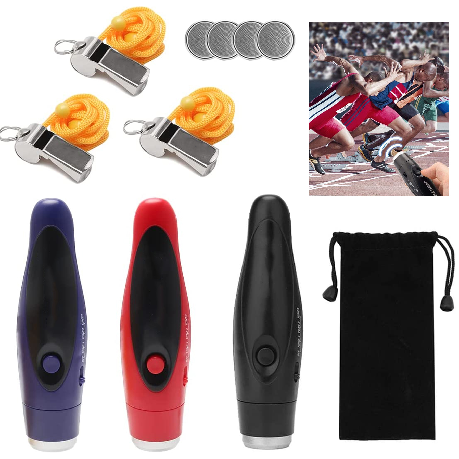 Electric Whistle with Lanyard 2