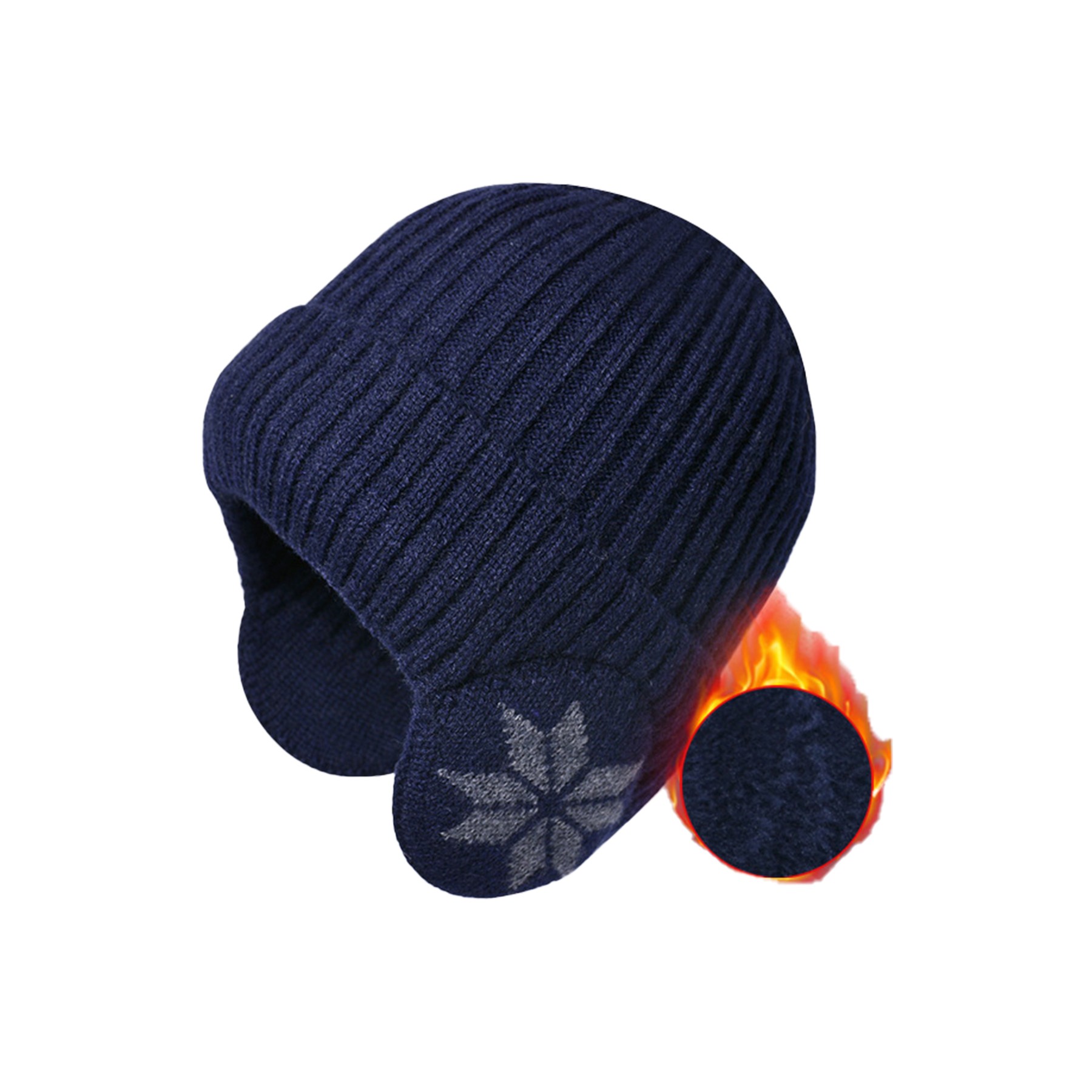 Earmuff Knitted Beanie 10