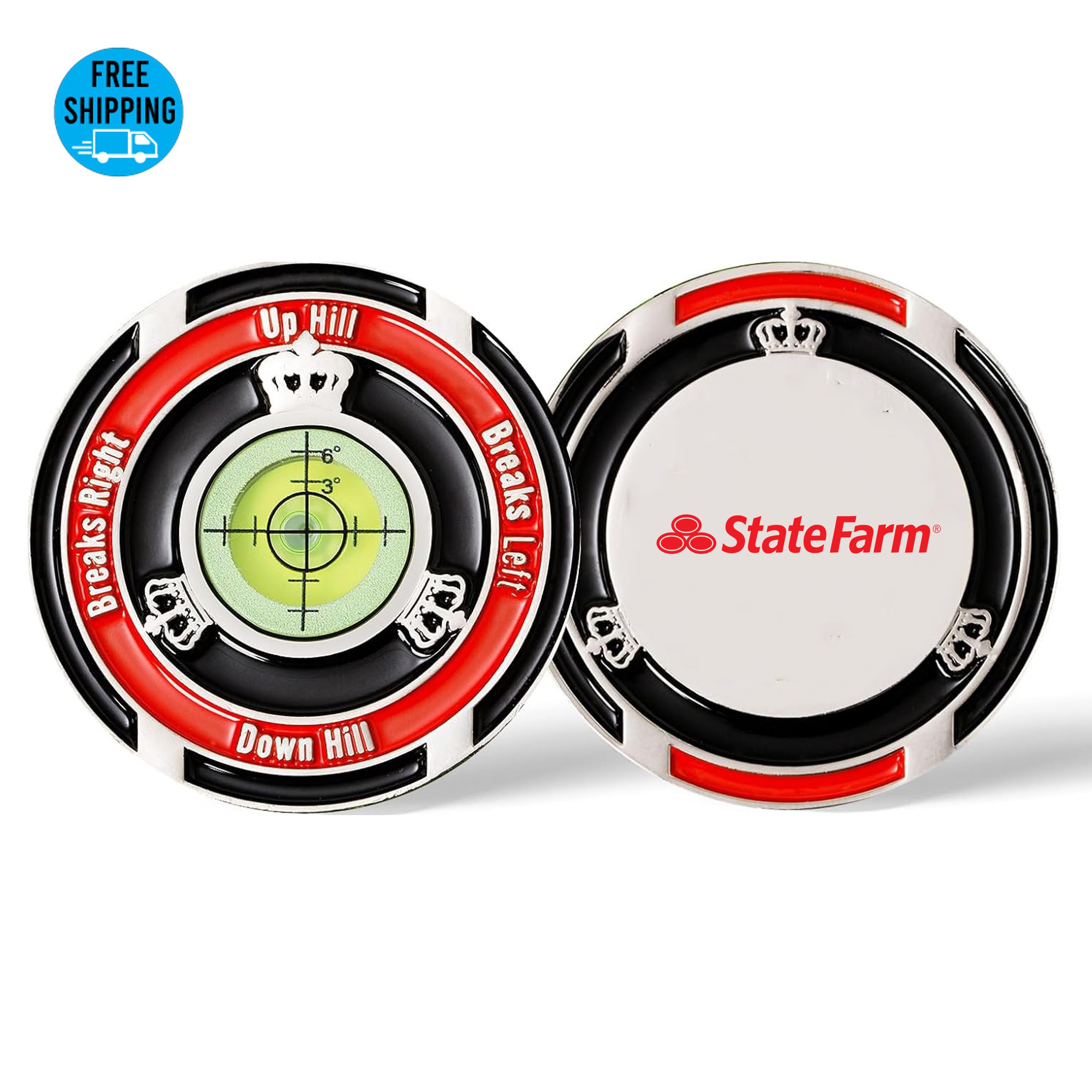 Golf Green Reader Ball Marker 2