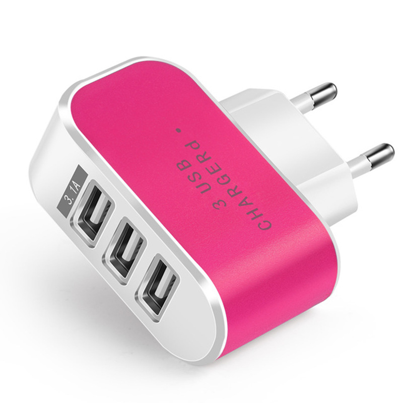 3 In 1 USB Charger With LED 8
