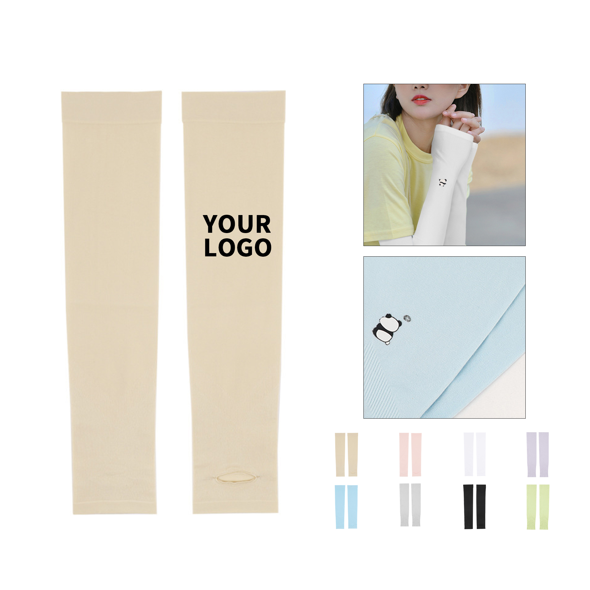 Cooling Sun Protection Arm Sleeve 15" Length 10