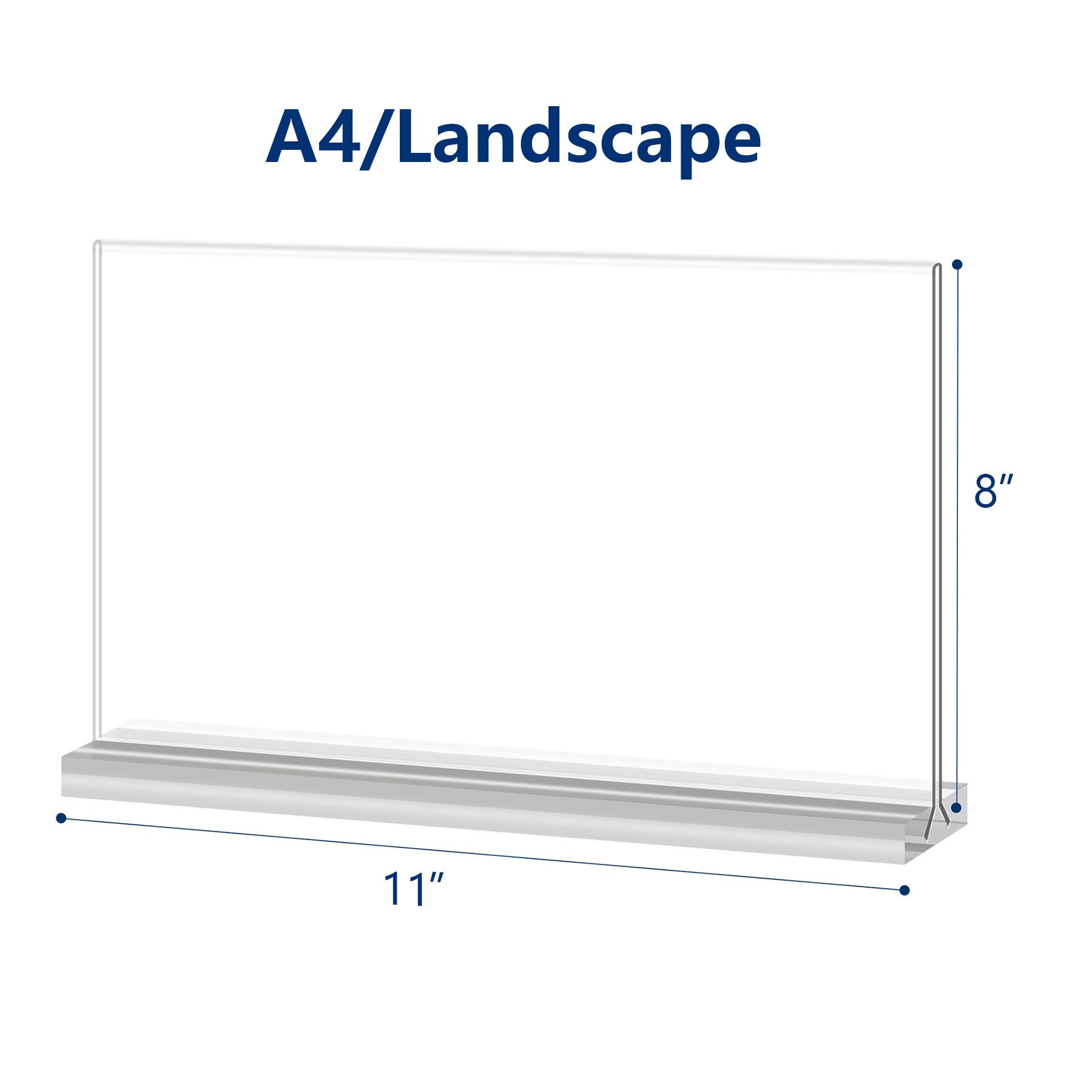 Acrylic Sign Holder 6