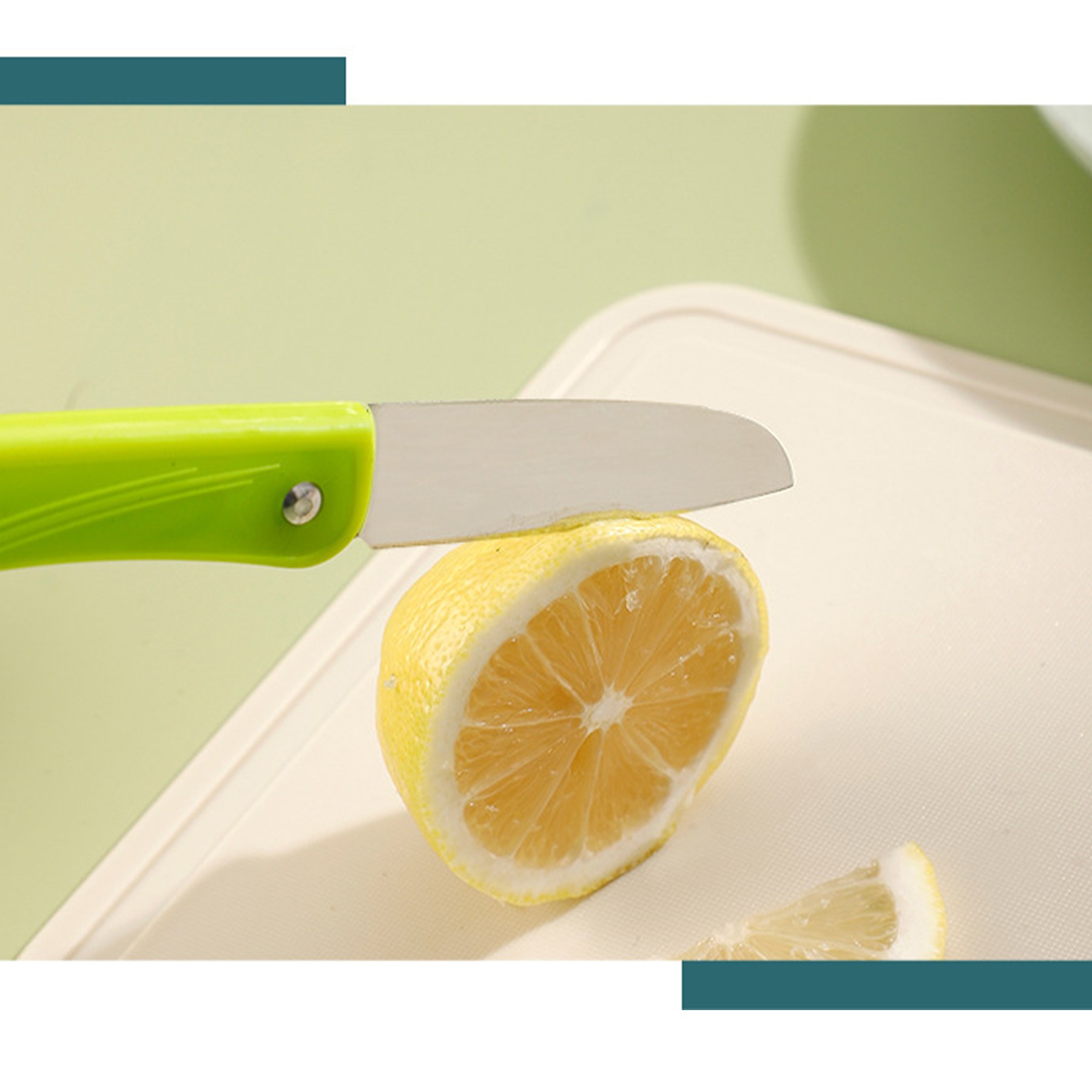 Stainless Steel Folding Fruit Knife 2
