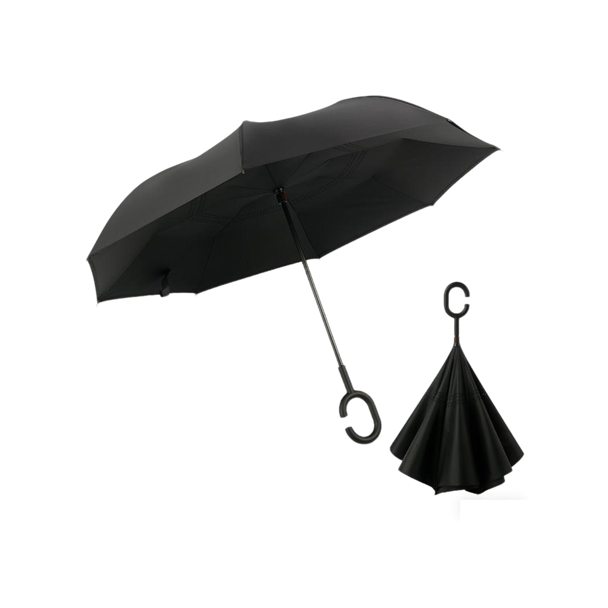 Double Layer Reverse Folding Weather Umbrella 16