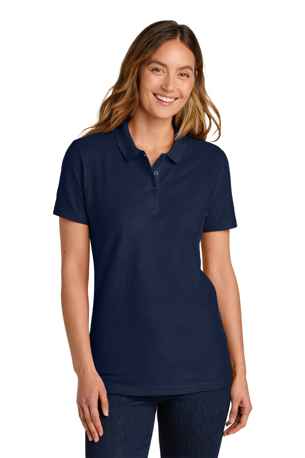 Gildan Softstyle Women's Pique Polo 64800L 2
