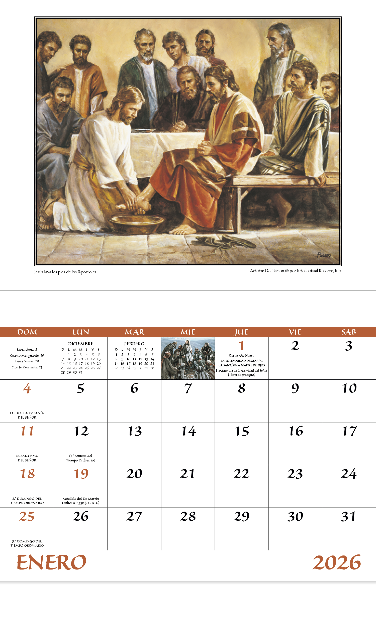 Good Value™ Regalo de Dios - Stapled Calendar 43