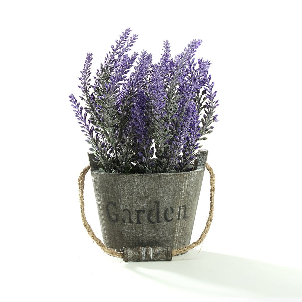 Vintage Bouquet of Artificial Lavender Flowers 2