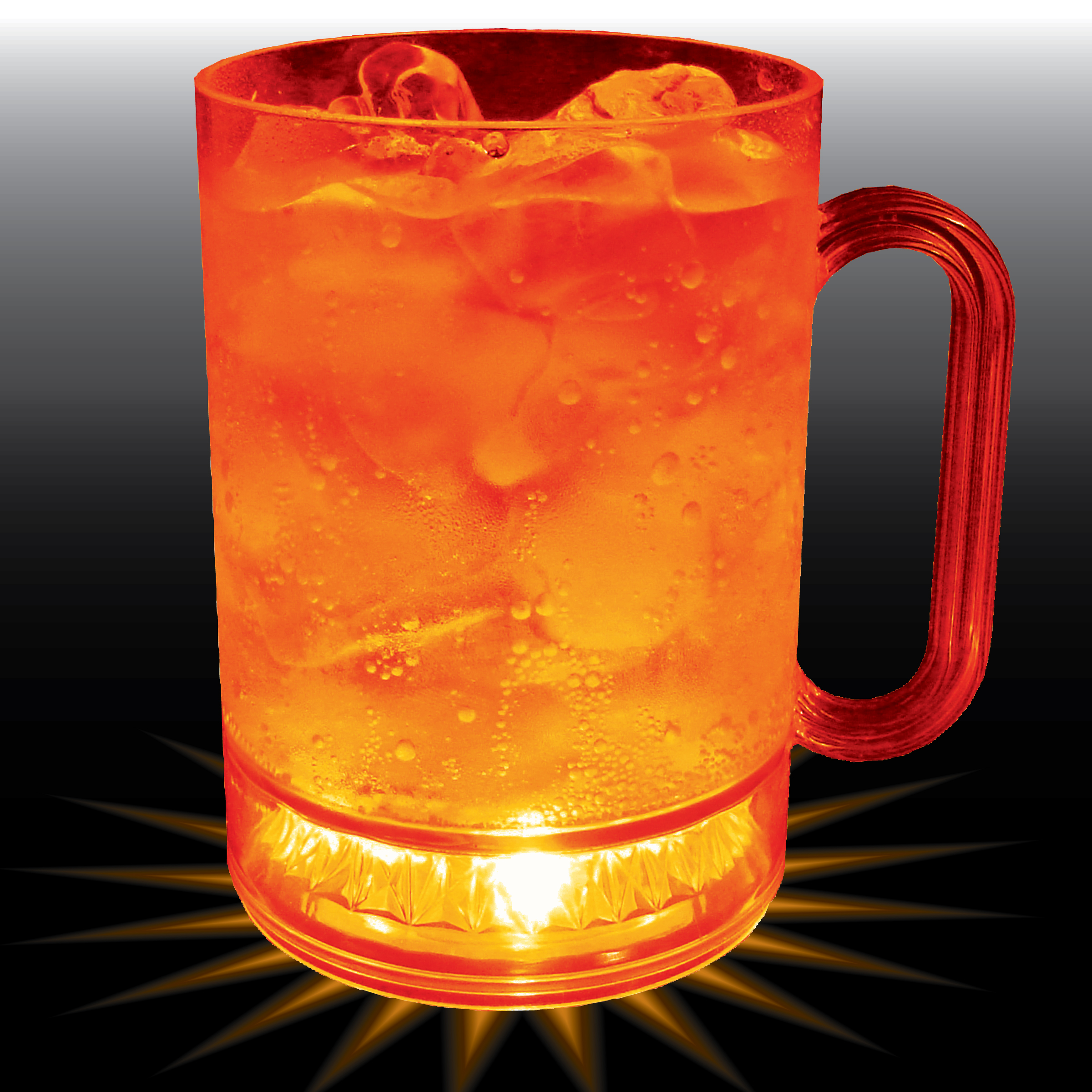 16oz Lites Up Plastic Mug with Handle 11