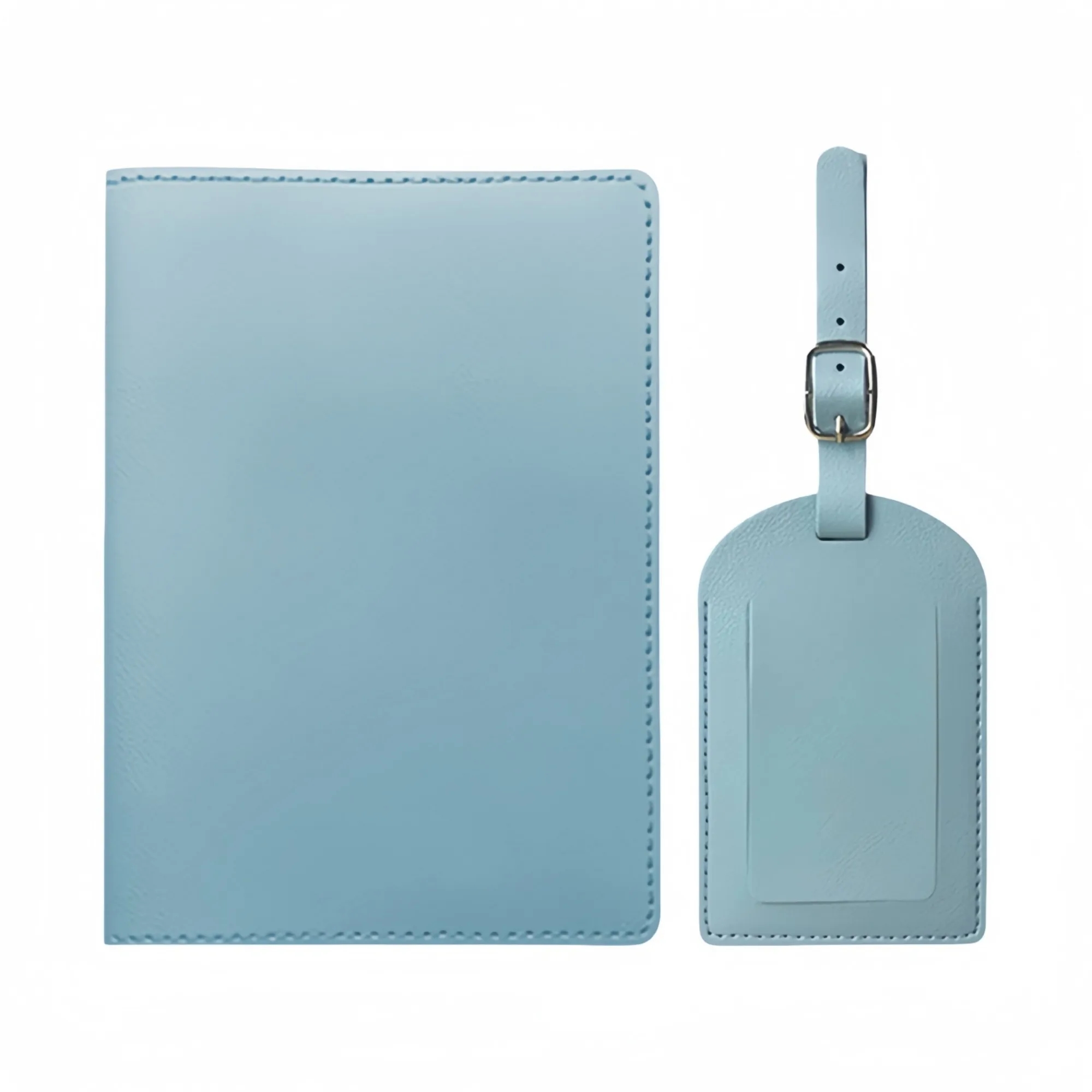 Premium PU Leather Passport Holder & Luggage Tag Set 18