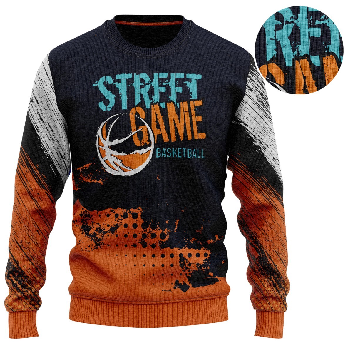Ladies' Fully Sublimated Crew Neck Sweatshirts 1