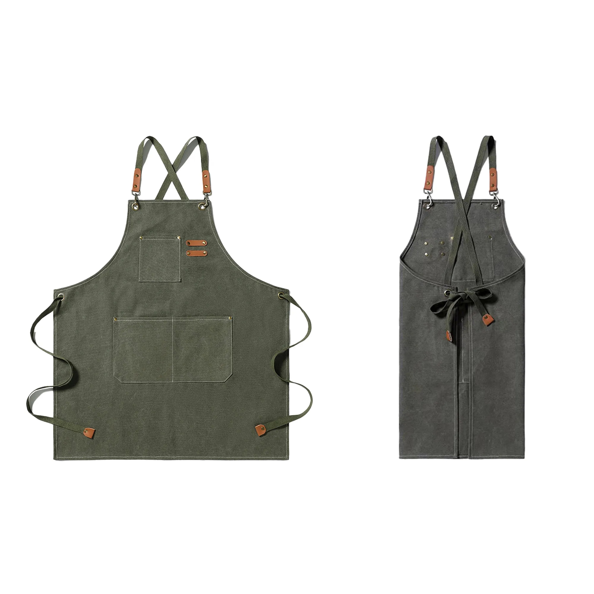 Canvas Bib Style Apron 7