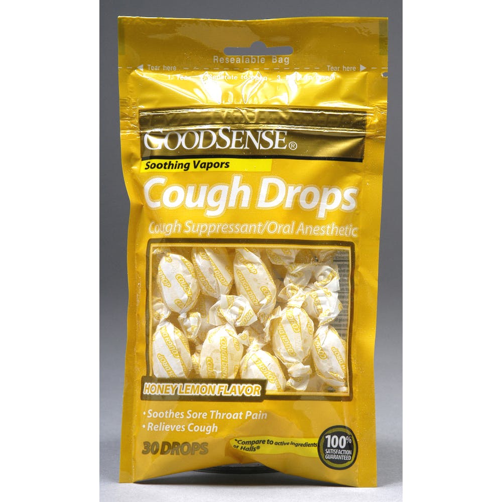 Cough Drops - 30 Count Honey Lemon 1