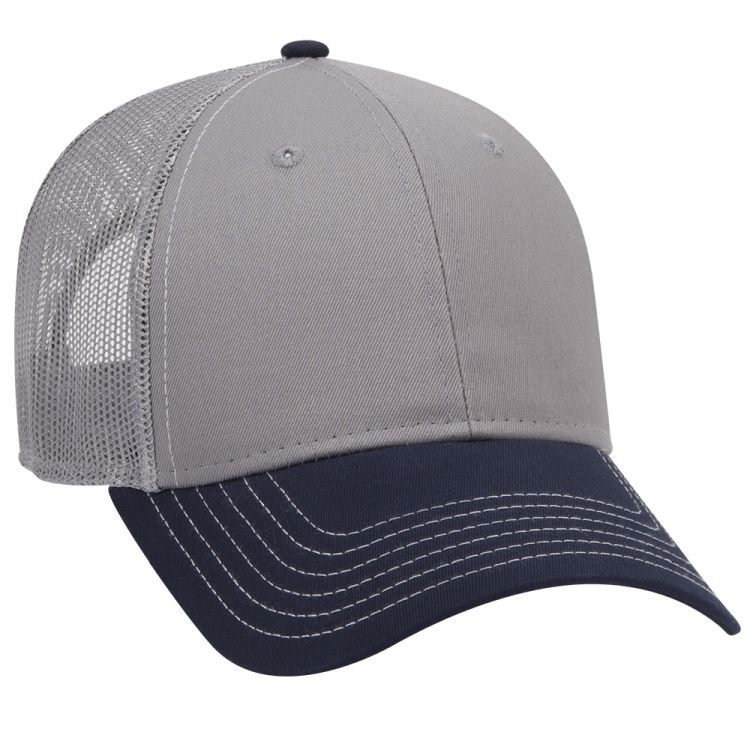 OTTO CAP® 6 Panel Low Profile Mesh Back Trucker Hat 145