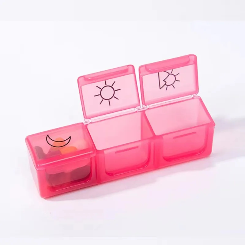 21 Grids Rainbow Medicine Box 3