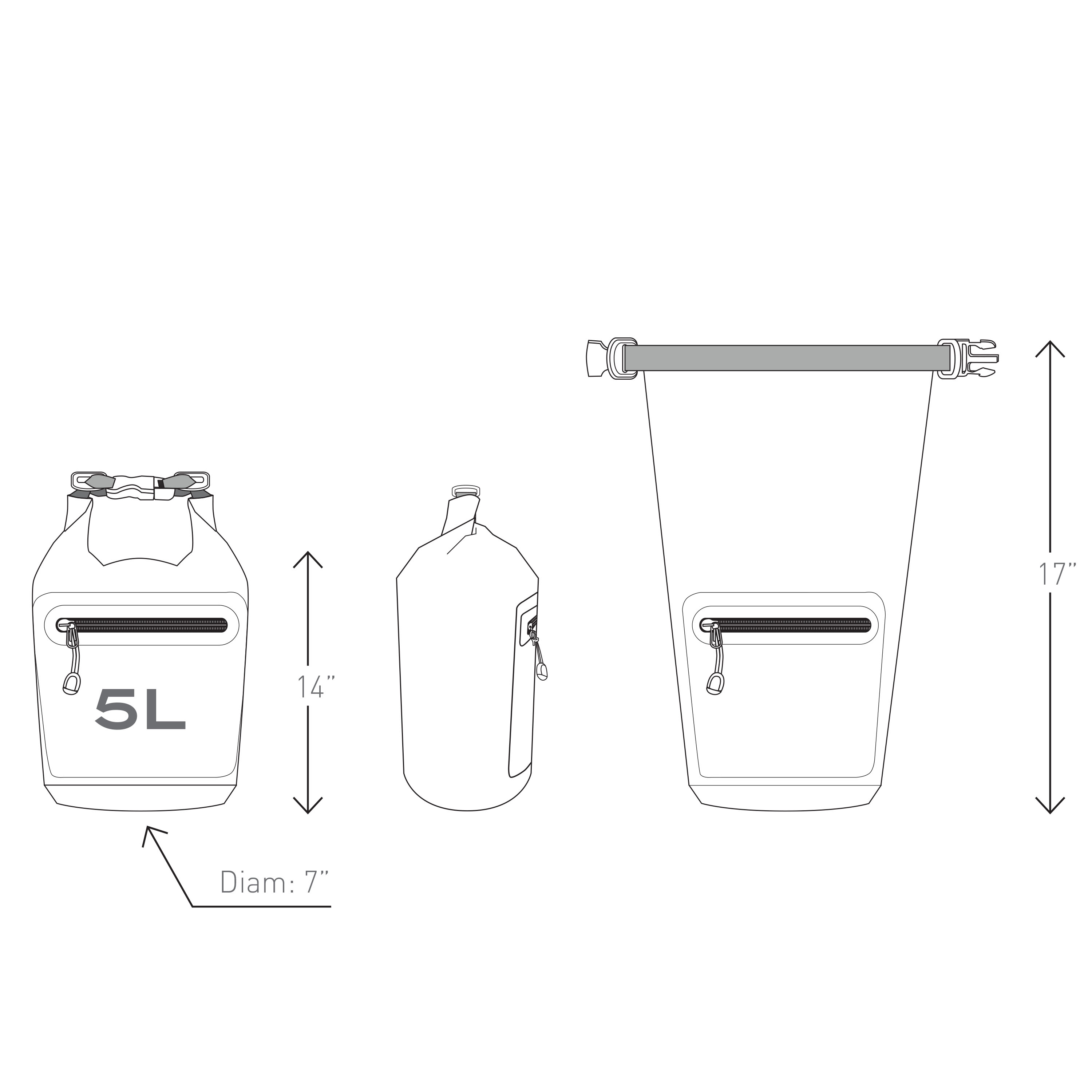 Call Of The Wild Water Resistant 5l Drybag 6