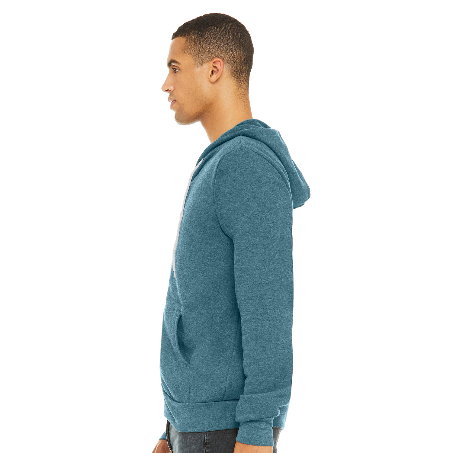 BELLA+CANVAS ® Unisex Sponge Fleece Full-Zip Hoodie 5