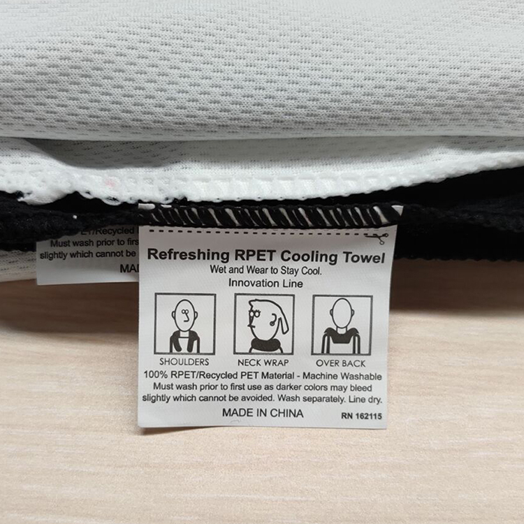 The "Full Color Arctic" - Recycled RPET Cooling Towel 6