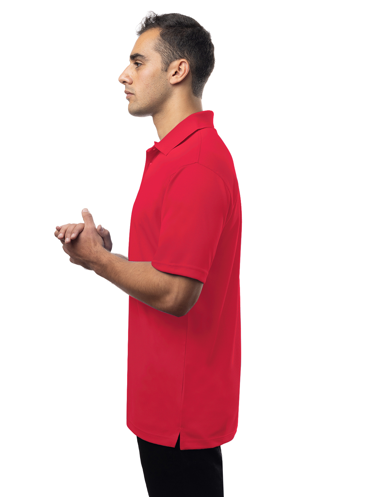 Blue Generation - Men's Pocketless Wicking Short Sleeve Polo 24