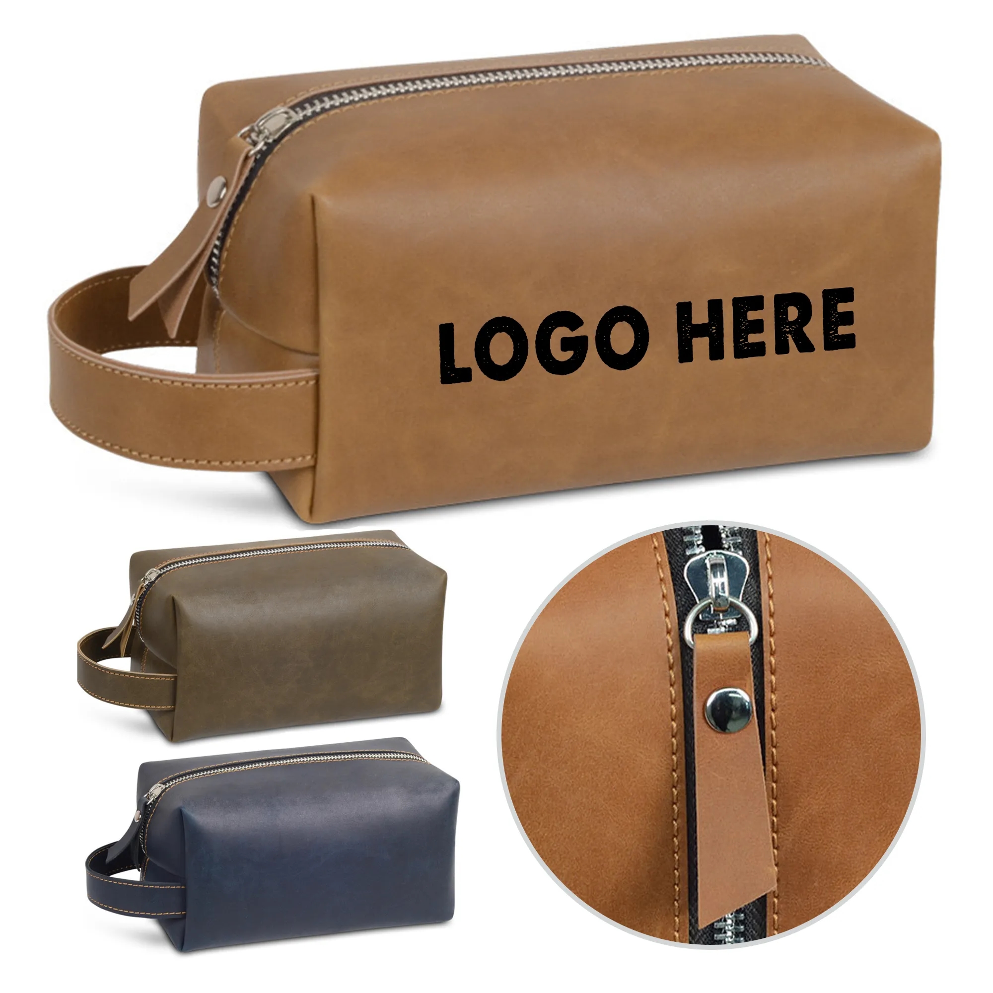 Travel Makeup Bag With Divider And Handle 3