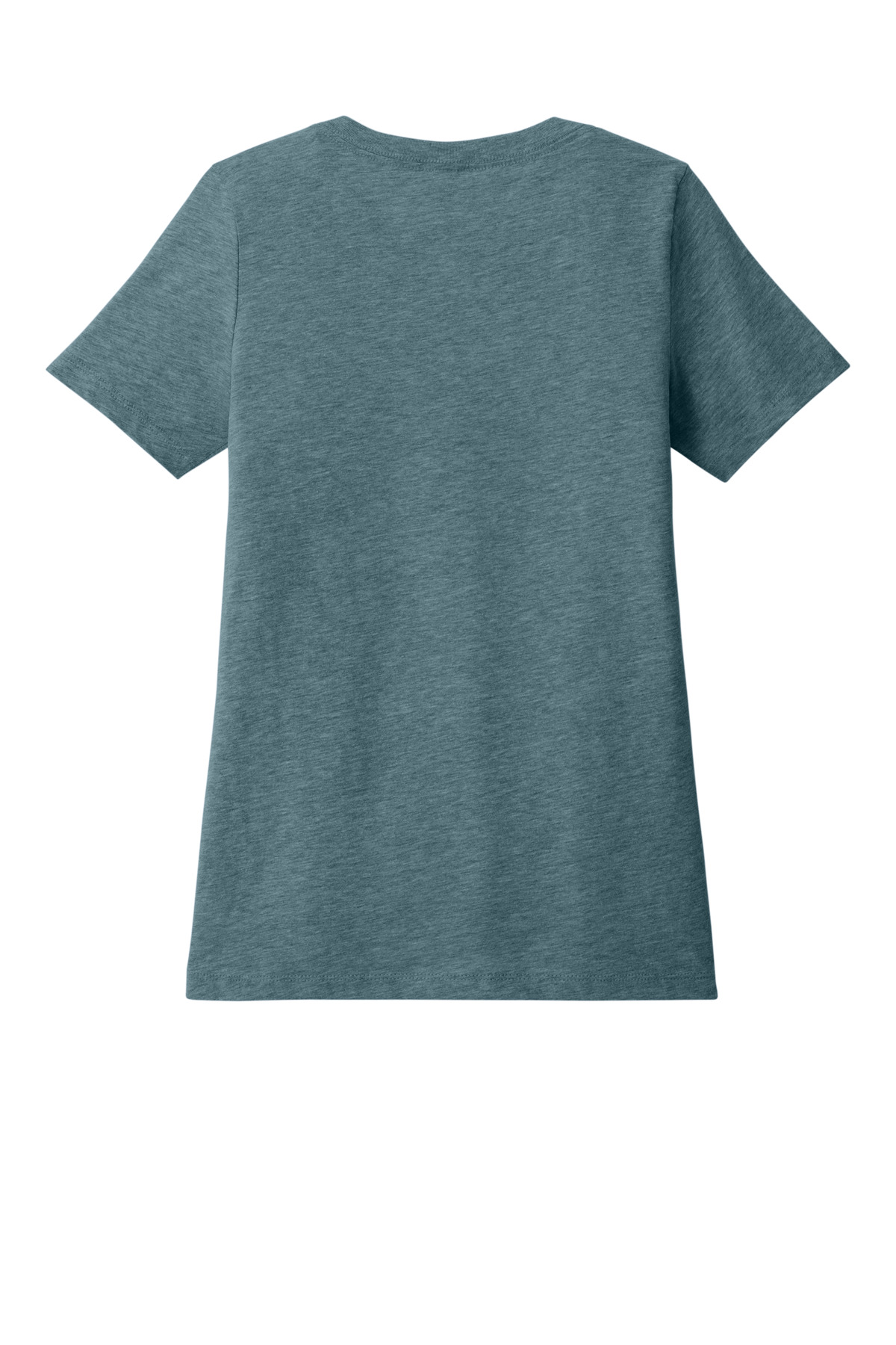 BELLA+CANVAS Women's Relaxed Heather CVC V-Neck Tee BC6405CVC 5