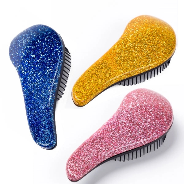 Glitter Handle Detangling Tangle Comb 8