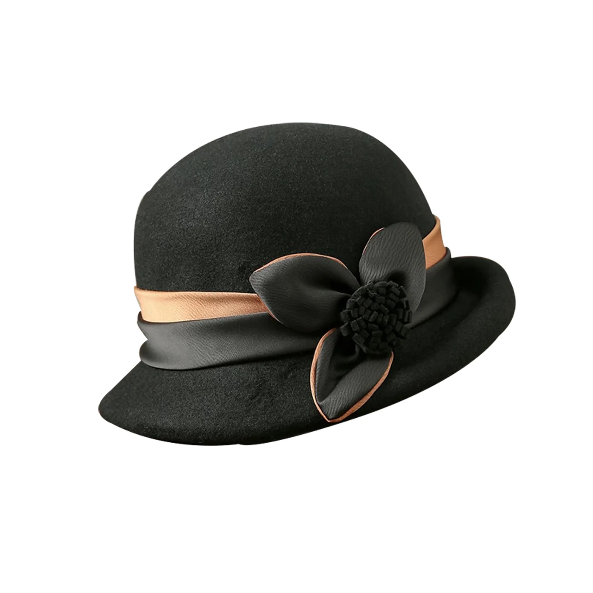 Women's Woolen Formal Dress Hat 4