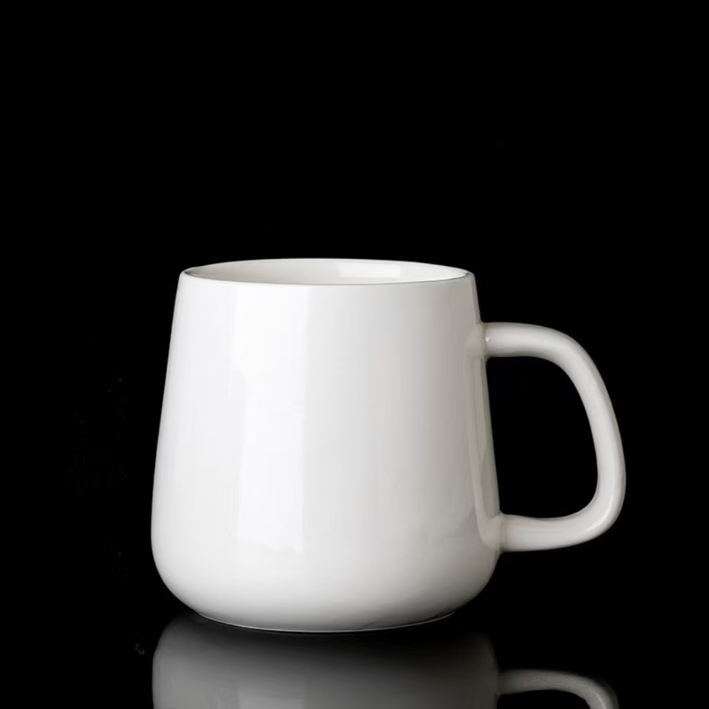 Custom Pure White Coffee Mug
