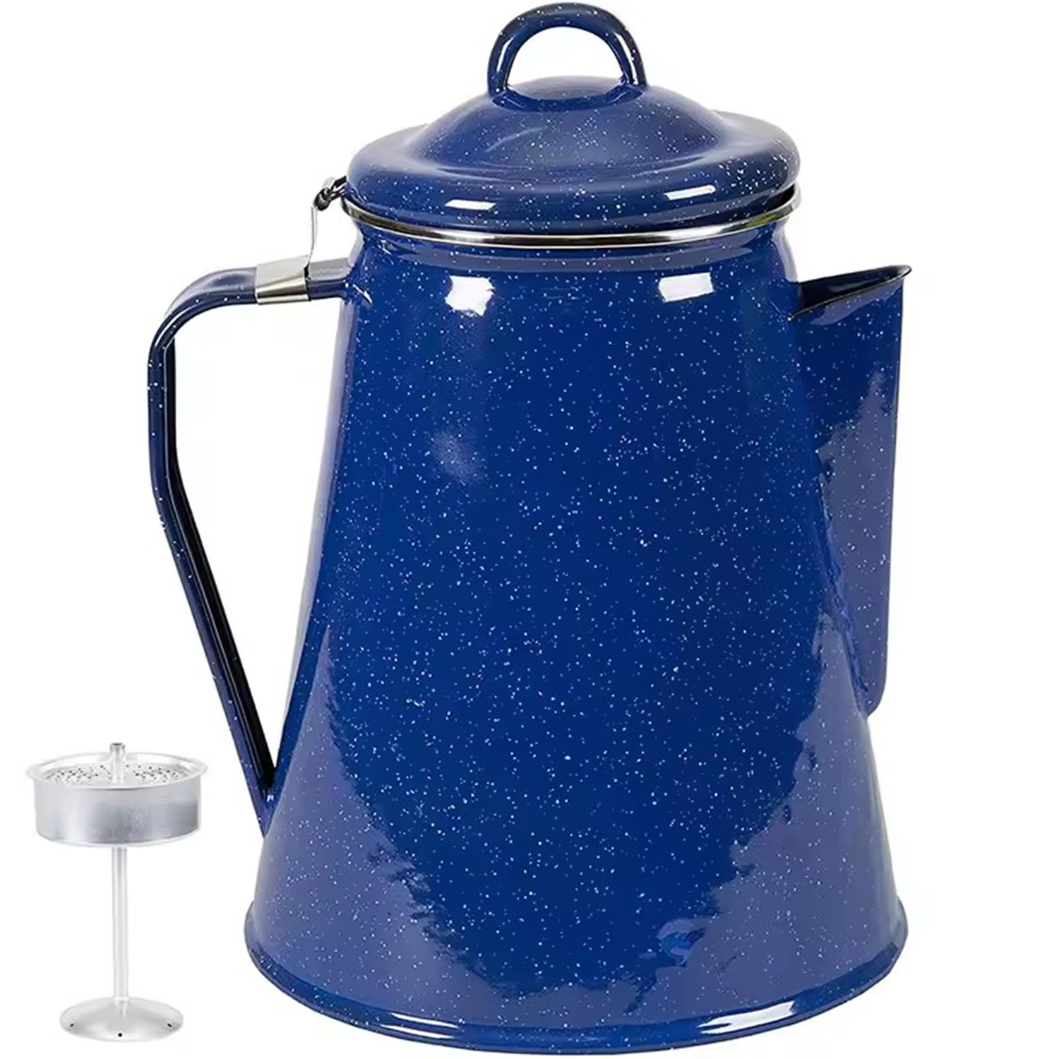 51oz Enamel Coffee Pot 2