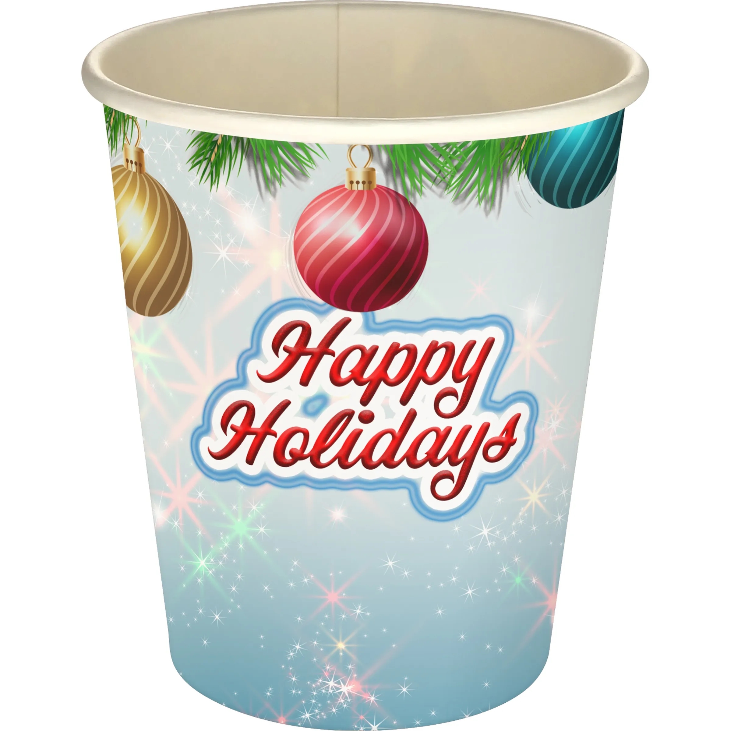 5 oz Holiday Full Color Paper Cup 4