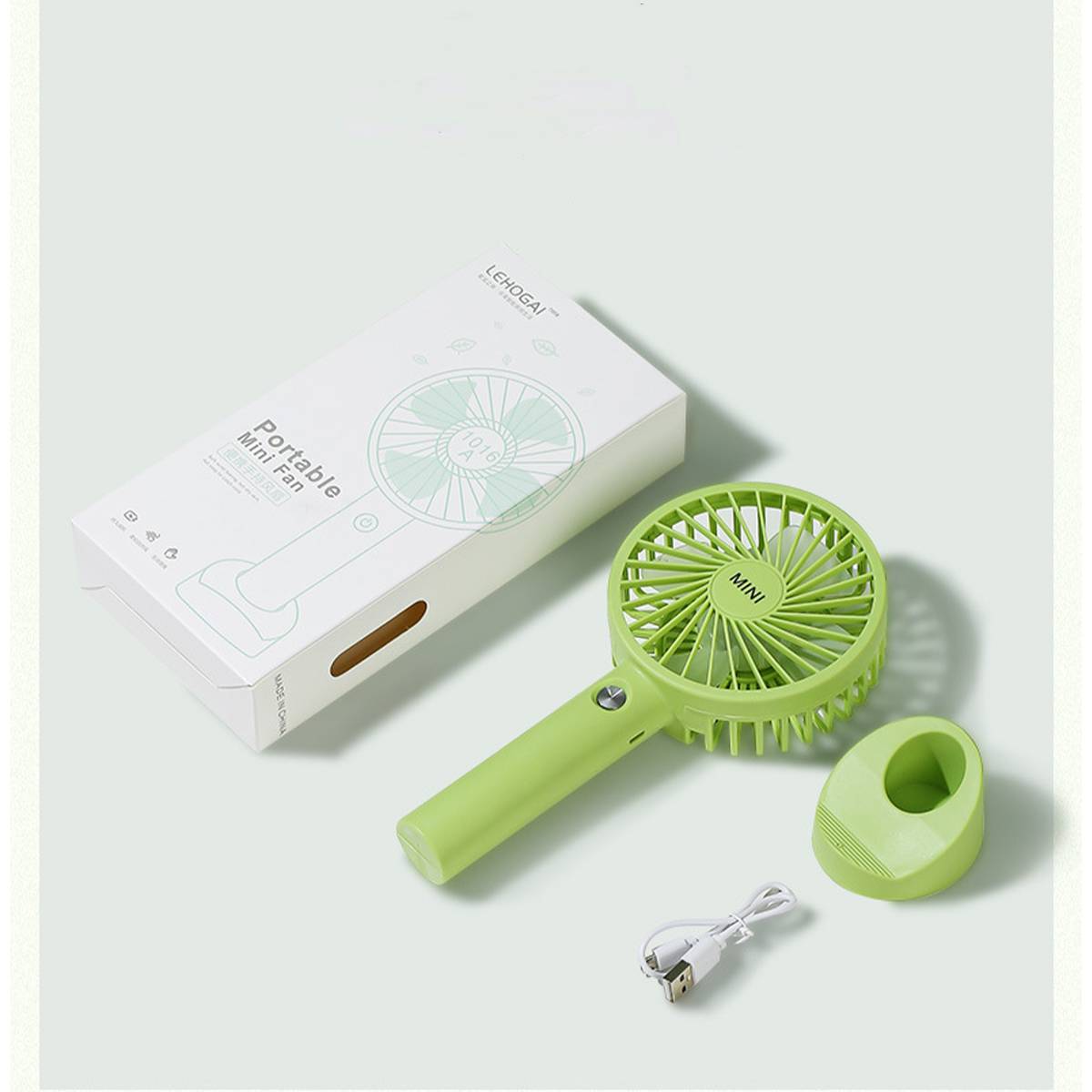 Mini Portable Rechargeable Handheld Fan 3