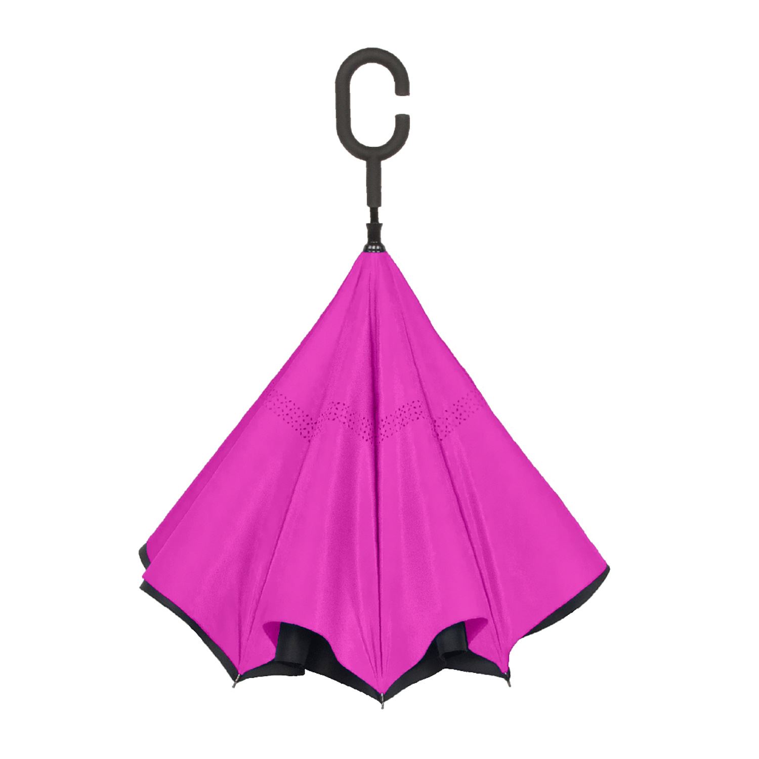 Shed Rain™ UnbelievaBrella® 48" Reverse-Close Manual Stick Umbrella (Solids) 72