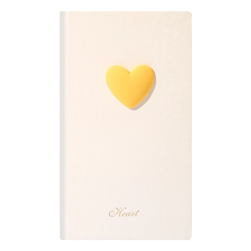 PU Leather A7/48K Heart To-Do List & Pocket Notebook 9